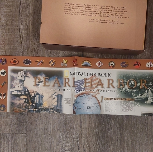 VINTAGE & Rare 60th anniversary edition Pearl Harbor collectable set - Picture 5 of 12